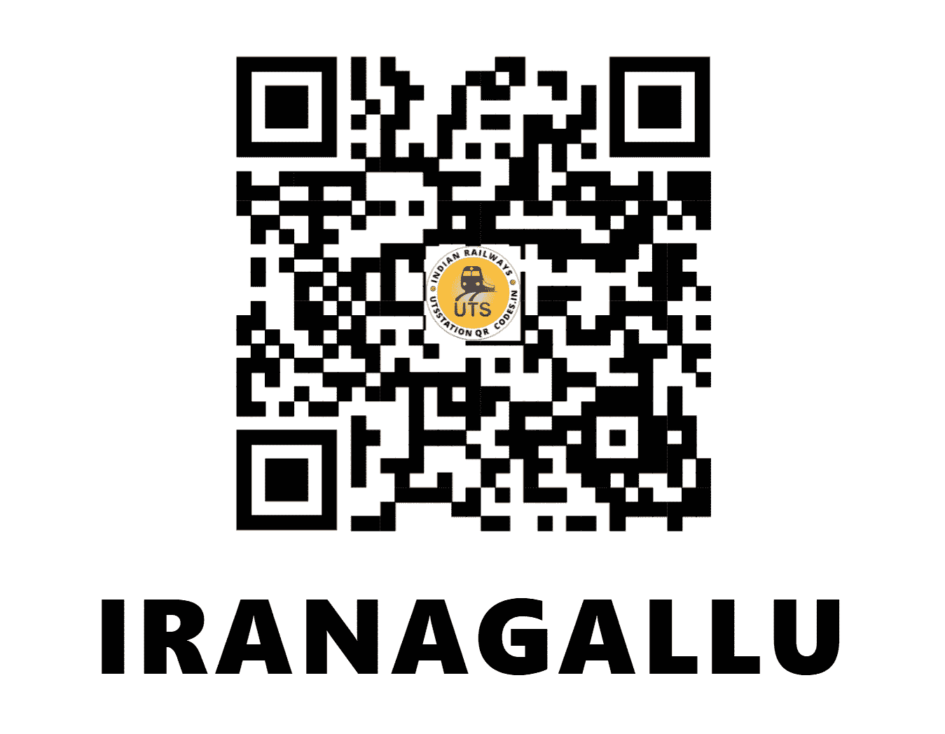 UTS QR Code for IRANAGALLU - EGU (SC - ANDHRA PRADESH)
